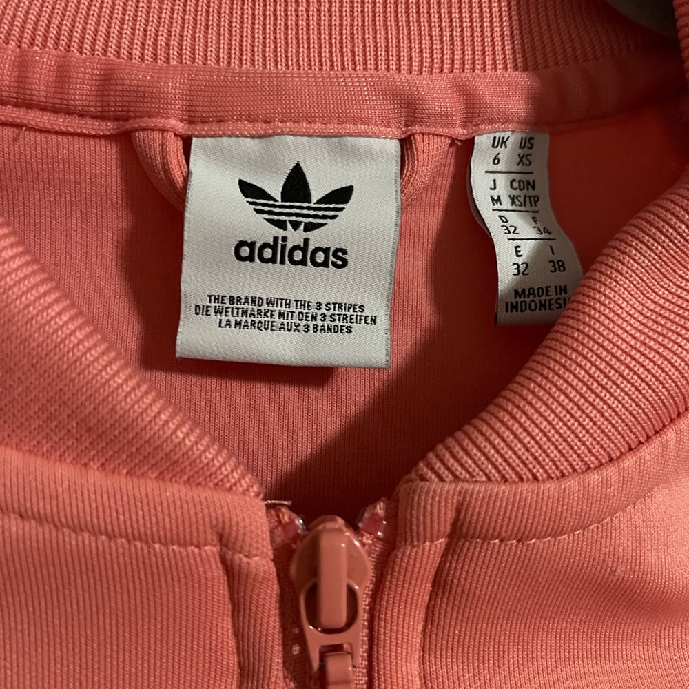 Adidas Originals Track Jacket Full Zip Sweatshirt Women's XS - Picture 3 of 4